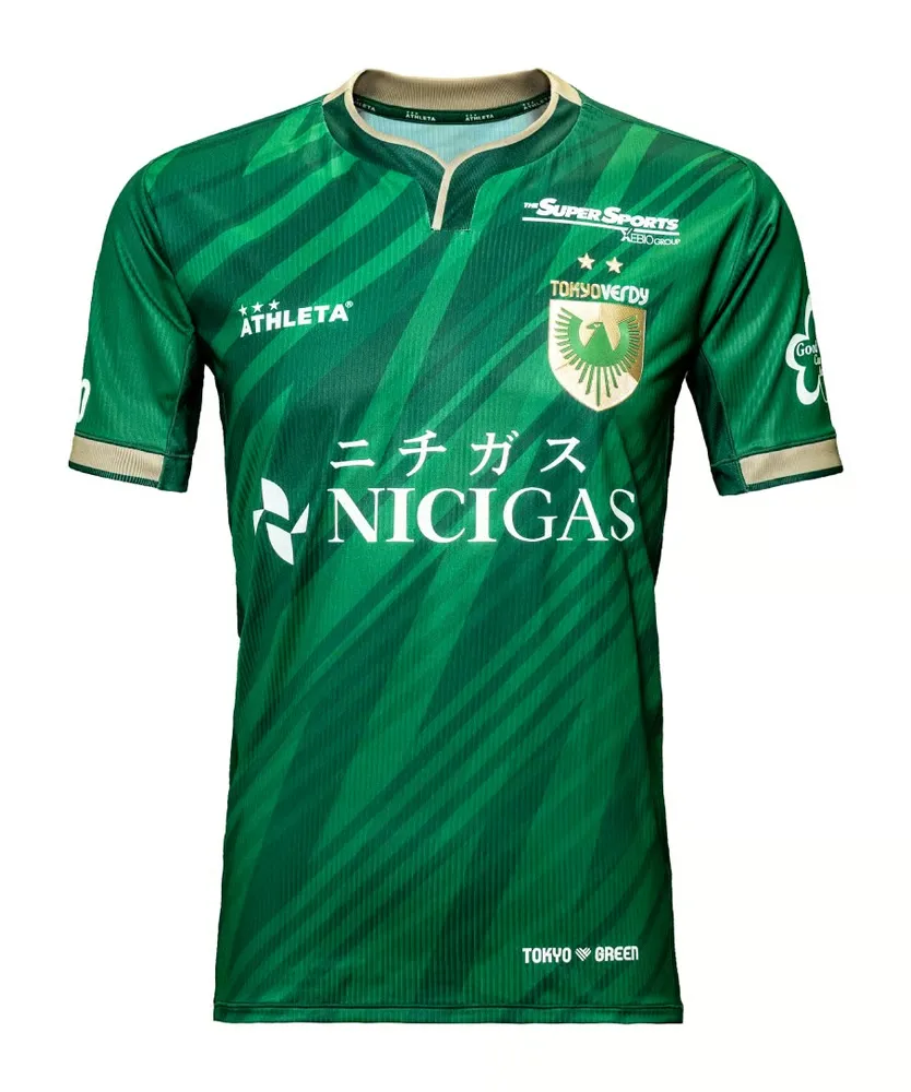 Camiseta de casa Tokyo Verdy 2025 para mujeres