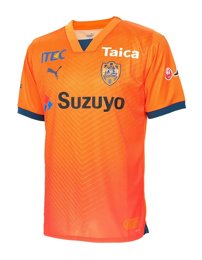Camiseta de casa Shimizu S-Pulse 2024 para niños