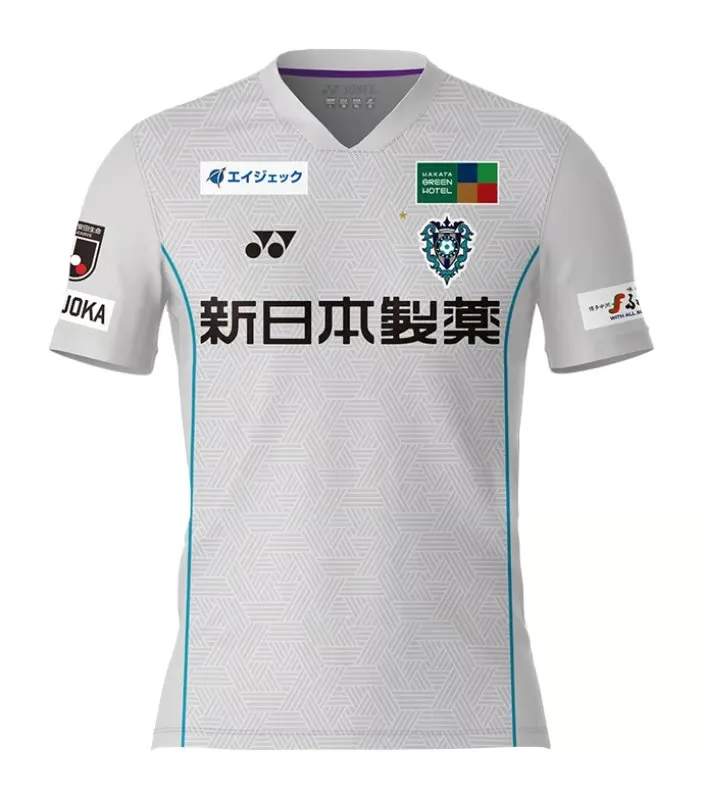 Camiseta de visitante Avispa Fukuoka 2024 para mujeres
