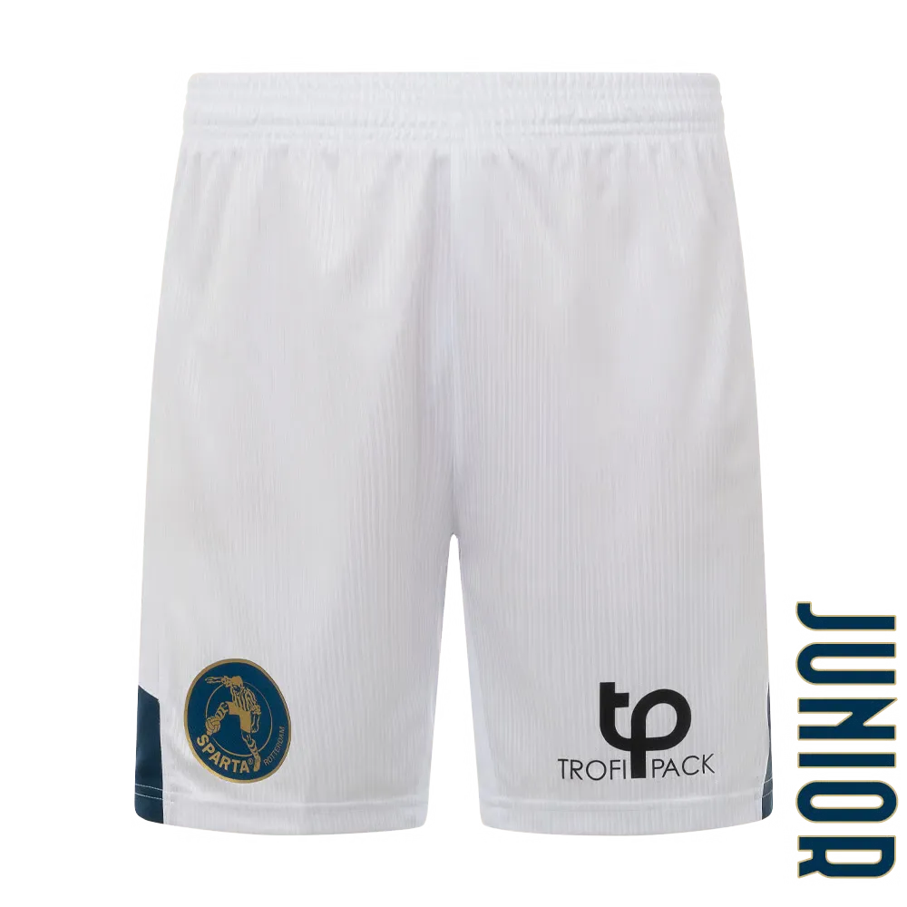 Pantalones Cortos Visitante Hombre Sparta Rotterdam 2024/25 - Blanco