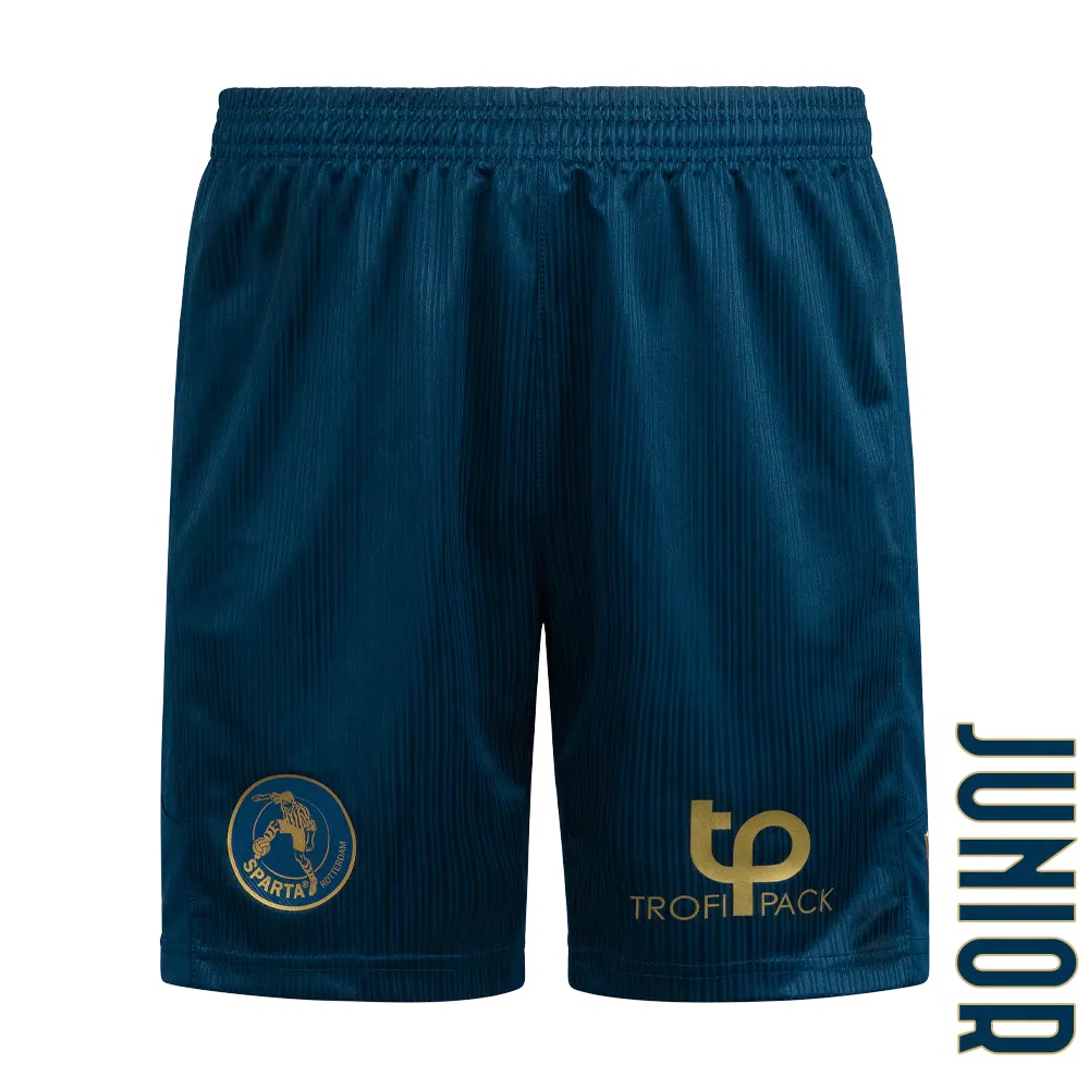 Pantalones Cortos Visitante Hombre Sparta Rotterdam 2024/25 - Azul Marino
