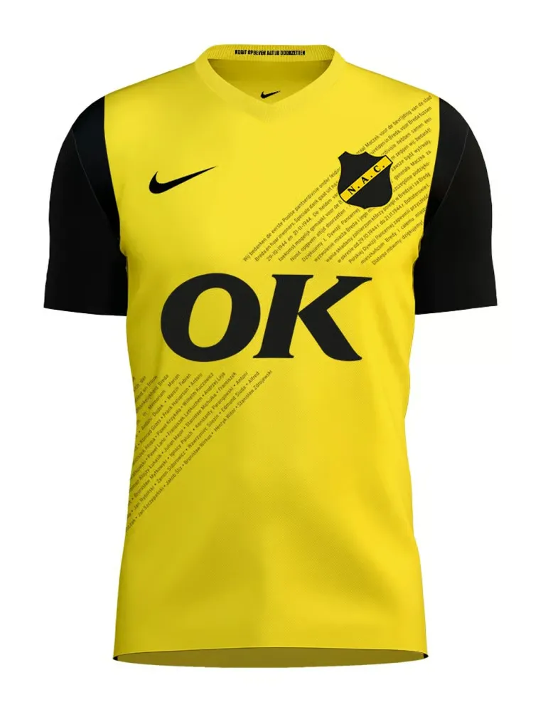 Camiseta Local de NAC Breda 2024/25 para Hombres