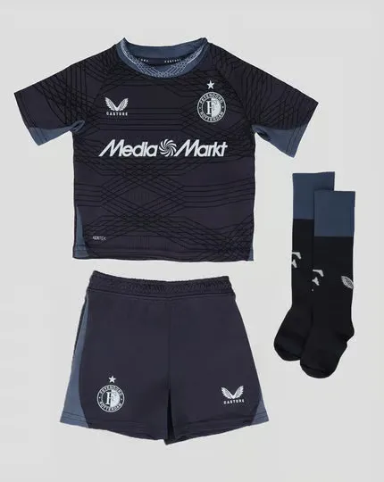 Kit de visitante Feyenoord 2025/26 niño