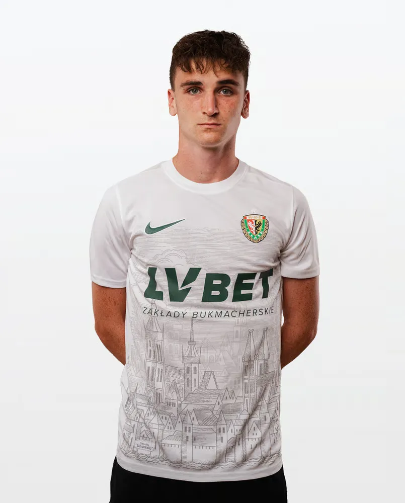 Camiseta de visitante Śląsk Wrocław 2024/25 para mujeres