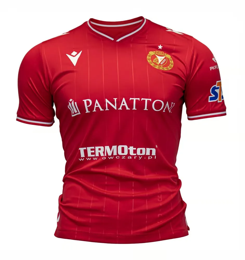 Camiseta de local Widzew Łódź 2023/24 para niños