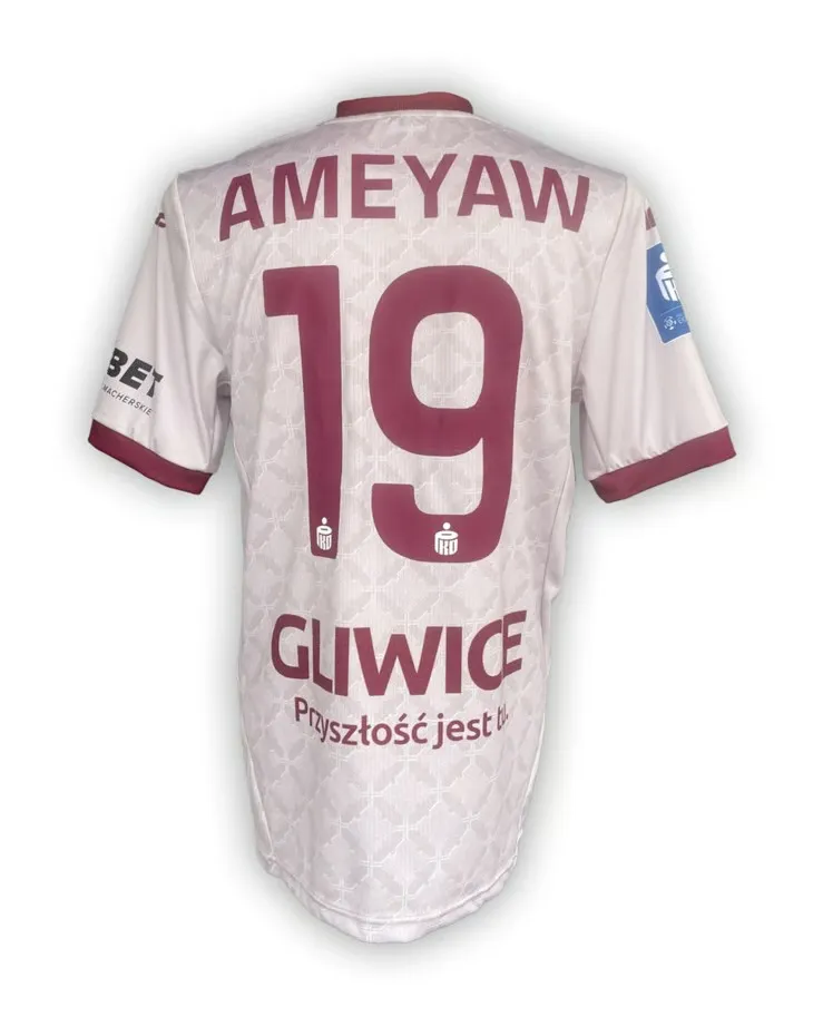 Camiseta de visitante Piast Gliwice 2024/25 para hombres - Beige - Imagen 2