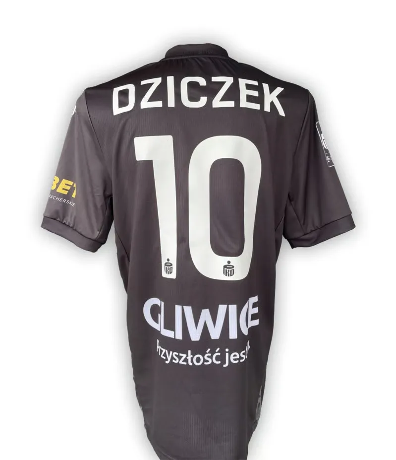 Camiseta de visitante Piast Gliwice 2024/25 para niños - Negra - Imagen 2