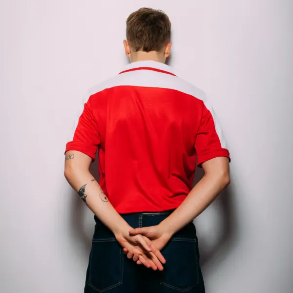 Camiseta Retro Legia Warszawa 2000/2001 - Roja Hombre - Imagen 2