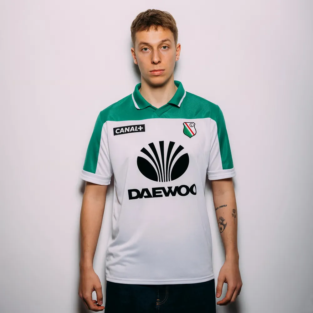 Camiseta Retro Legia Warszawa 2000/2001 - Blanca Niño