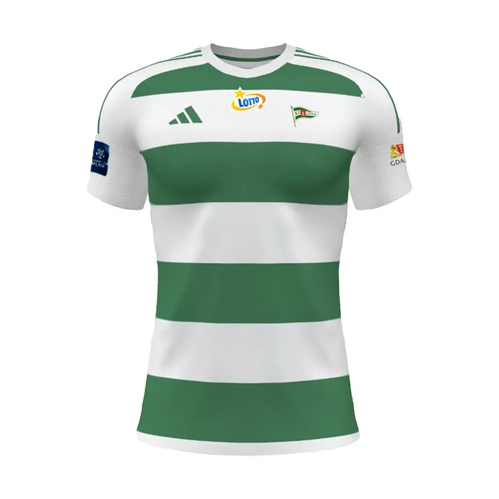 Camiseta de local Lechia Gdańsk 2024/25 para niños