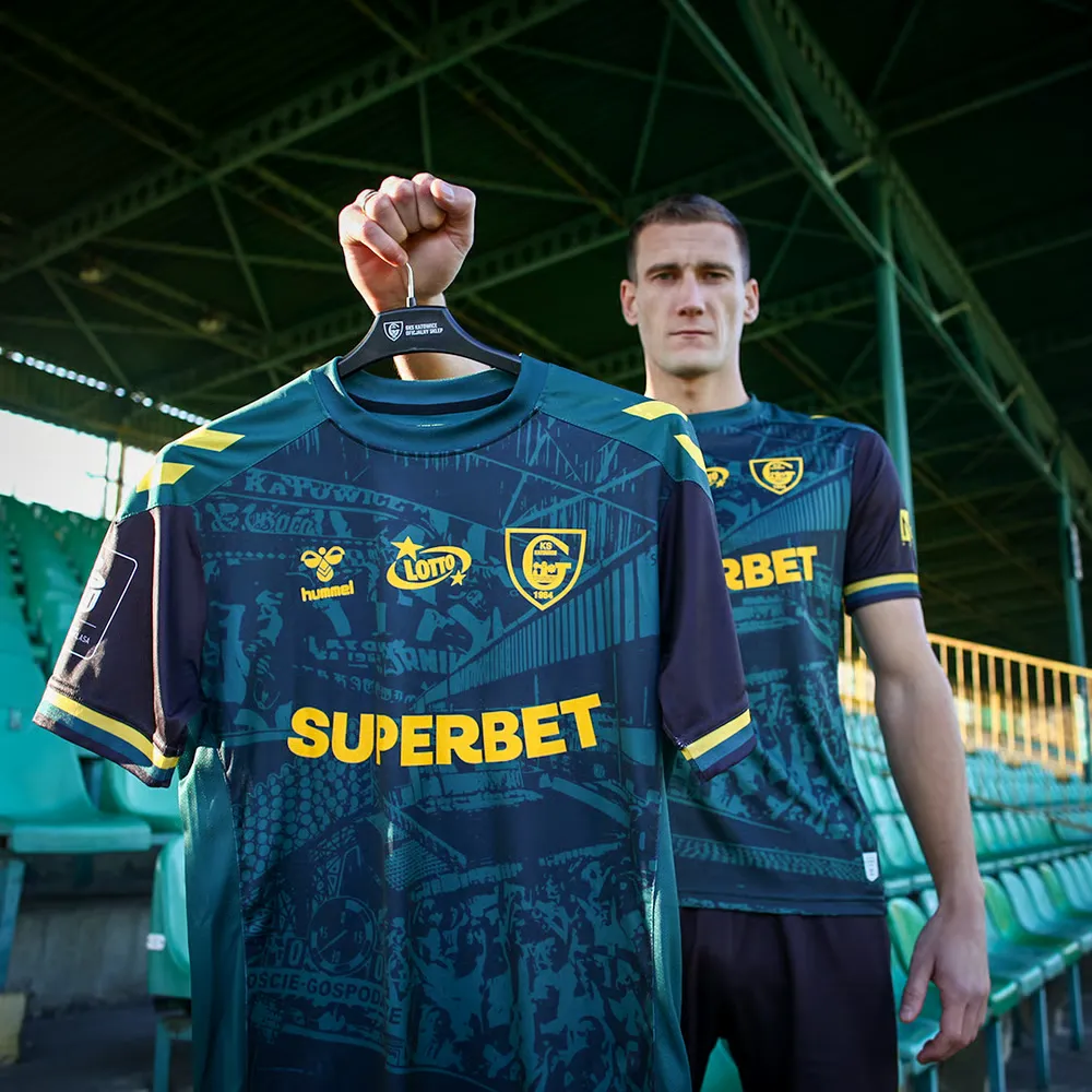 Camiseta de visitante GKS Katowice 2024/25 para hombres