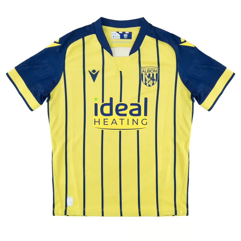 Camiseta visitante West Bromwich Albion 2024/25 para niños