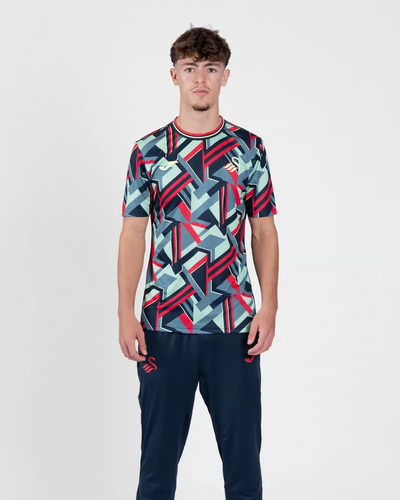 Mujer Swansea City 2025/26 Tercera Camiseta de Calentamiento - Imagen 2