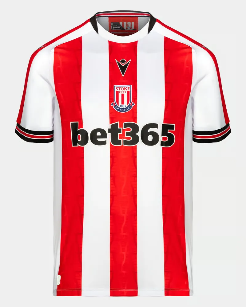 Camiseta Local de Stoke City 2024/25 para Hombres