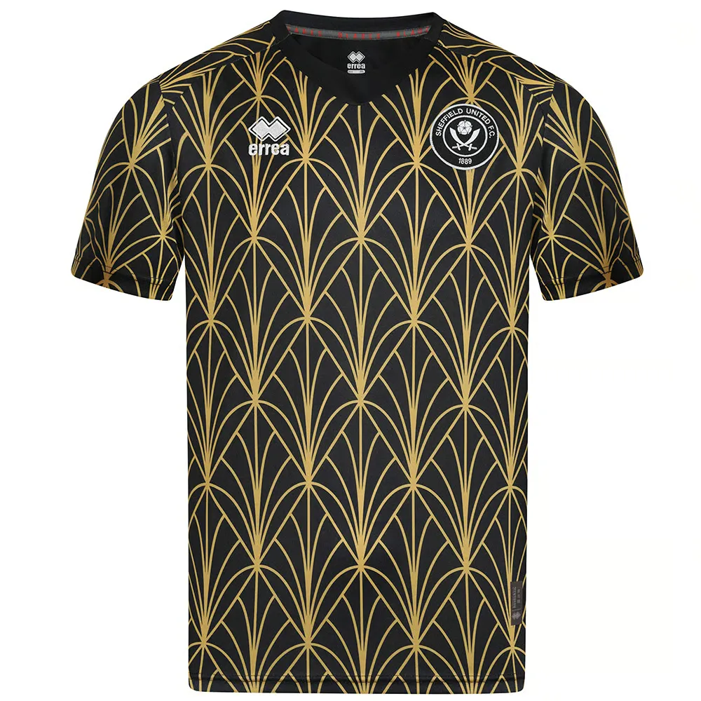 Camiseta de calentamiento tercera Sheffield United 2024/25 - Amarilla