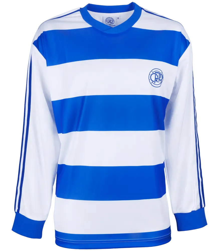 Camiseta Retro de Manga Larga Local 1977/78 de Queens Park Rangers para Niño