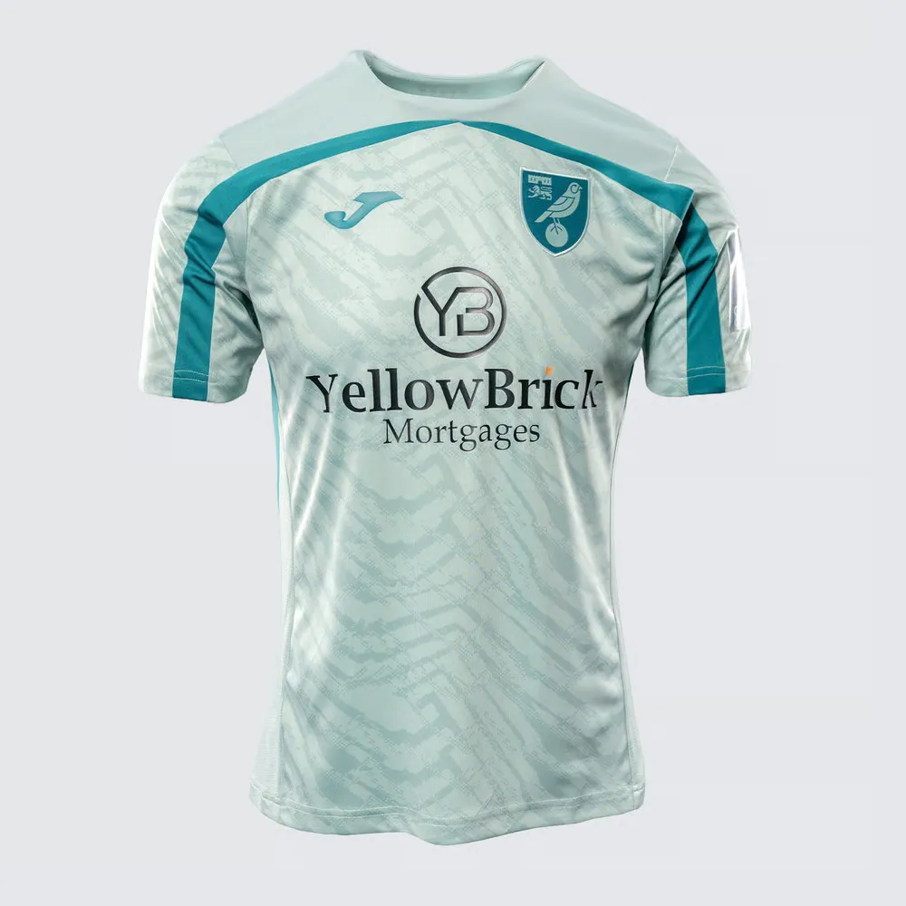 Camiseta Previa Tercera Norwich City 2025/26 Hombre