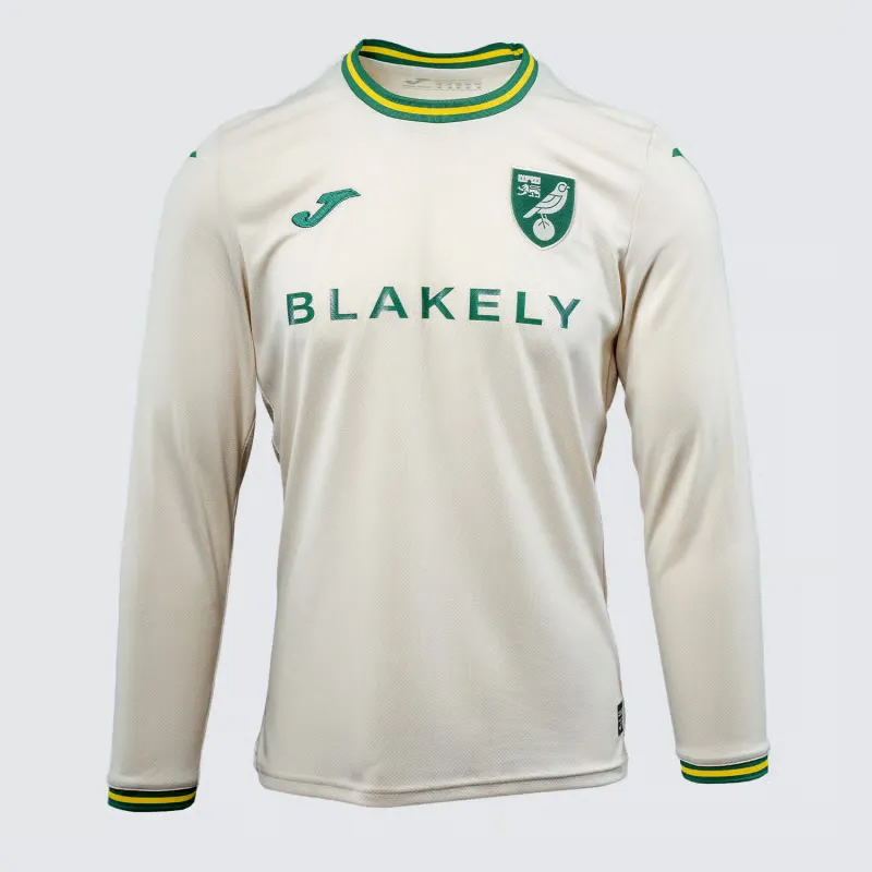 Camiseta de Manga Larga Tercera de Norwich City 2024/25 para Hombres