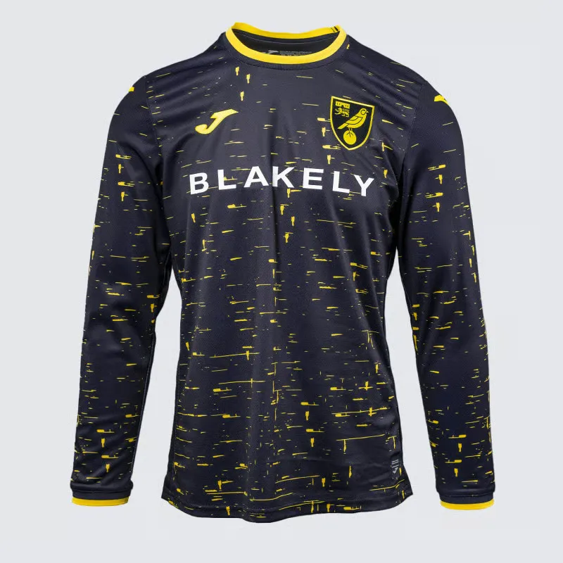 Camiseta de Manga Larga Visitante de Norwich City 2024/25 para Hombres