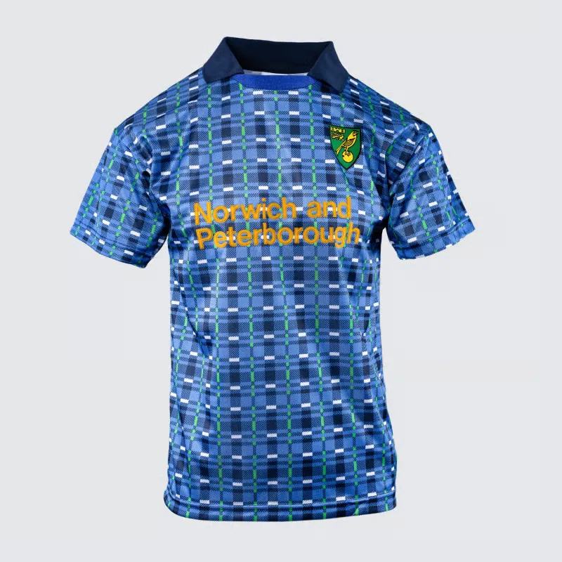 Camiseta retro de visitante del Norwich City para hombre 1994/96