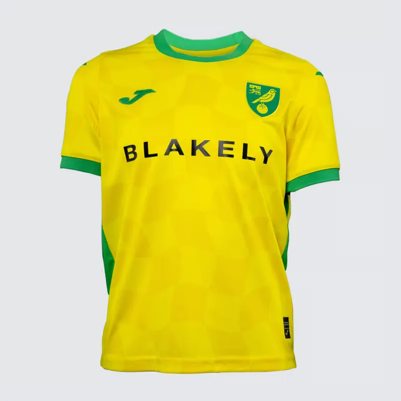 Camiseta Local de Norwich City 2024/25 para Niños