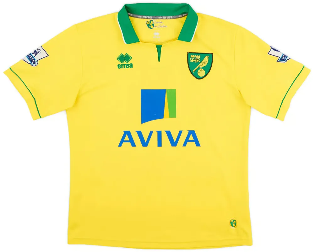 Camiseta de casa KANE Norwich City 2012/13 para niños - Imagen 2