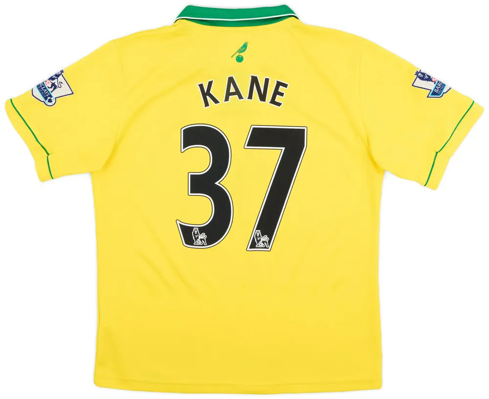 Camiseta de casa KANE Norwich City 2012/13 para niños