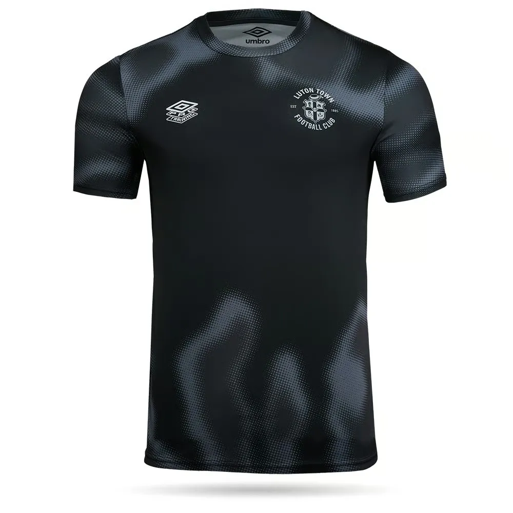 Camiseta de Calentamiento Tercera de Luton Town 2024/25 para Hombres - Gris