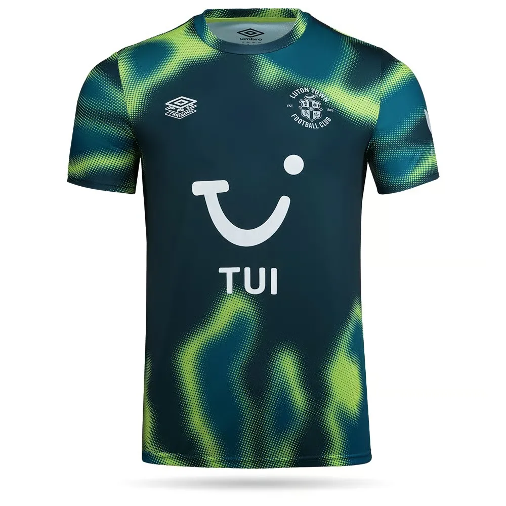 Camiseta de Calentamiento Tercera de Luton Town 2024/25 para Hombres - Verde