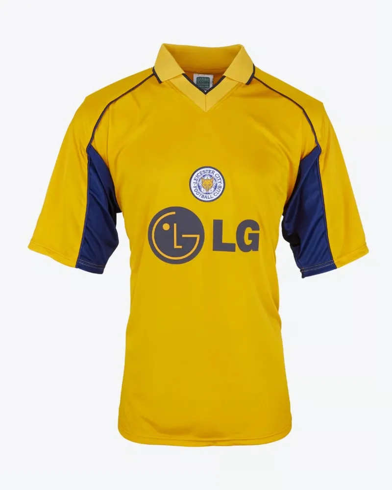 Camiseta Retro Visitante Mujer Leicester City 2002