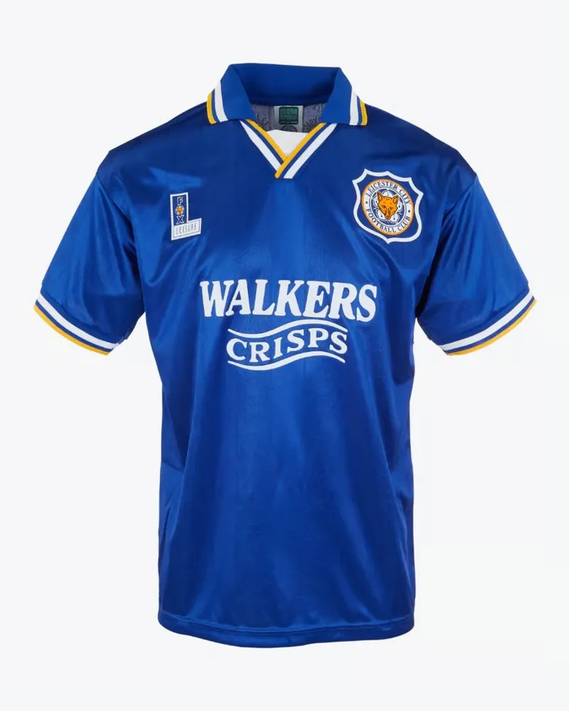 Camiseta Retro Local Mujer Leicester City 1994