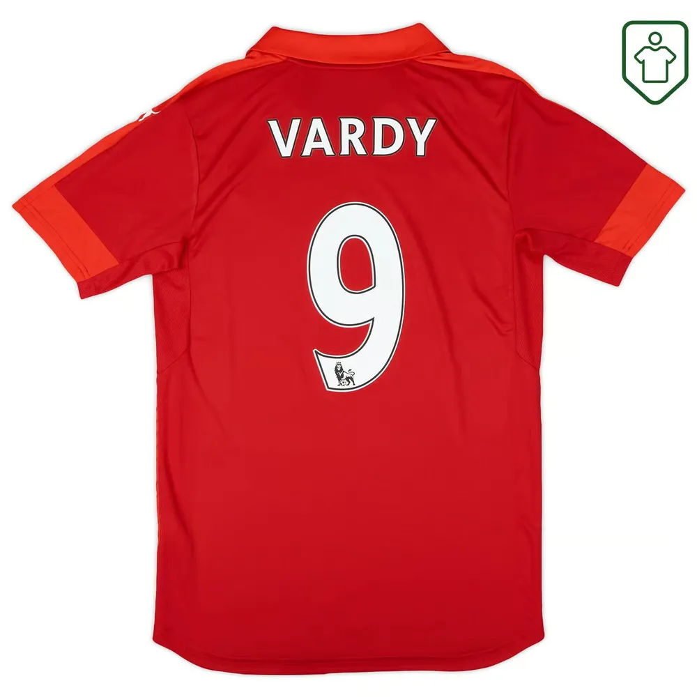 Camiseta retro Leicester City 2016/17 visitante para hombre Vardy #9