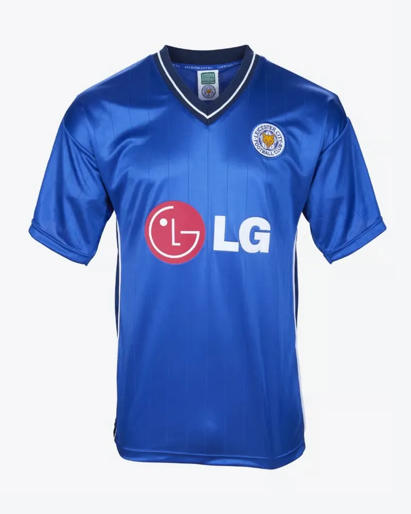 Camiseta Retro Leicester City Local 2002 para Hombre