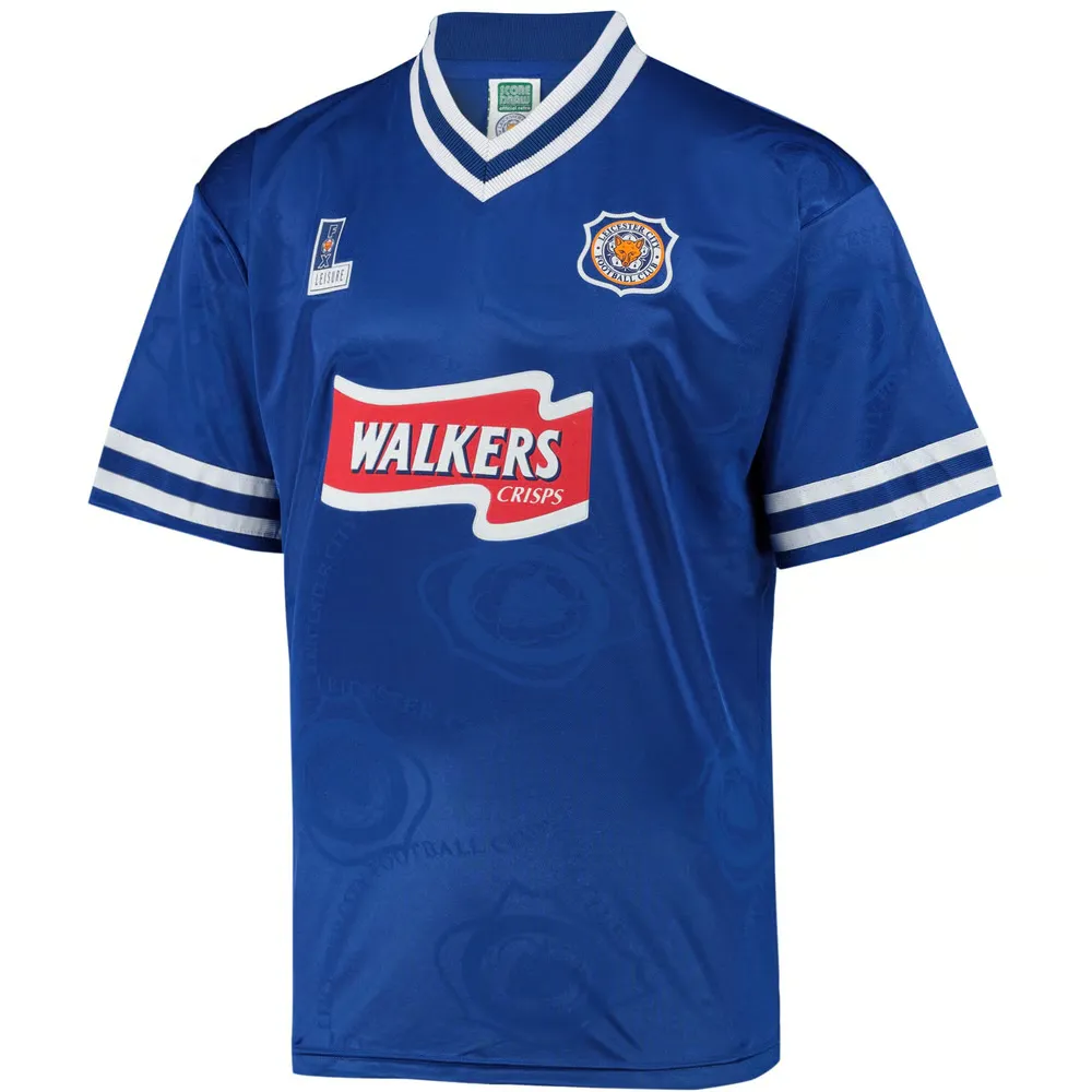 Camiseta retro Leicester City 1997 para hombre