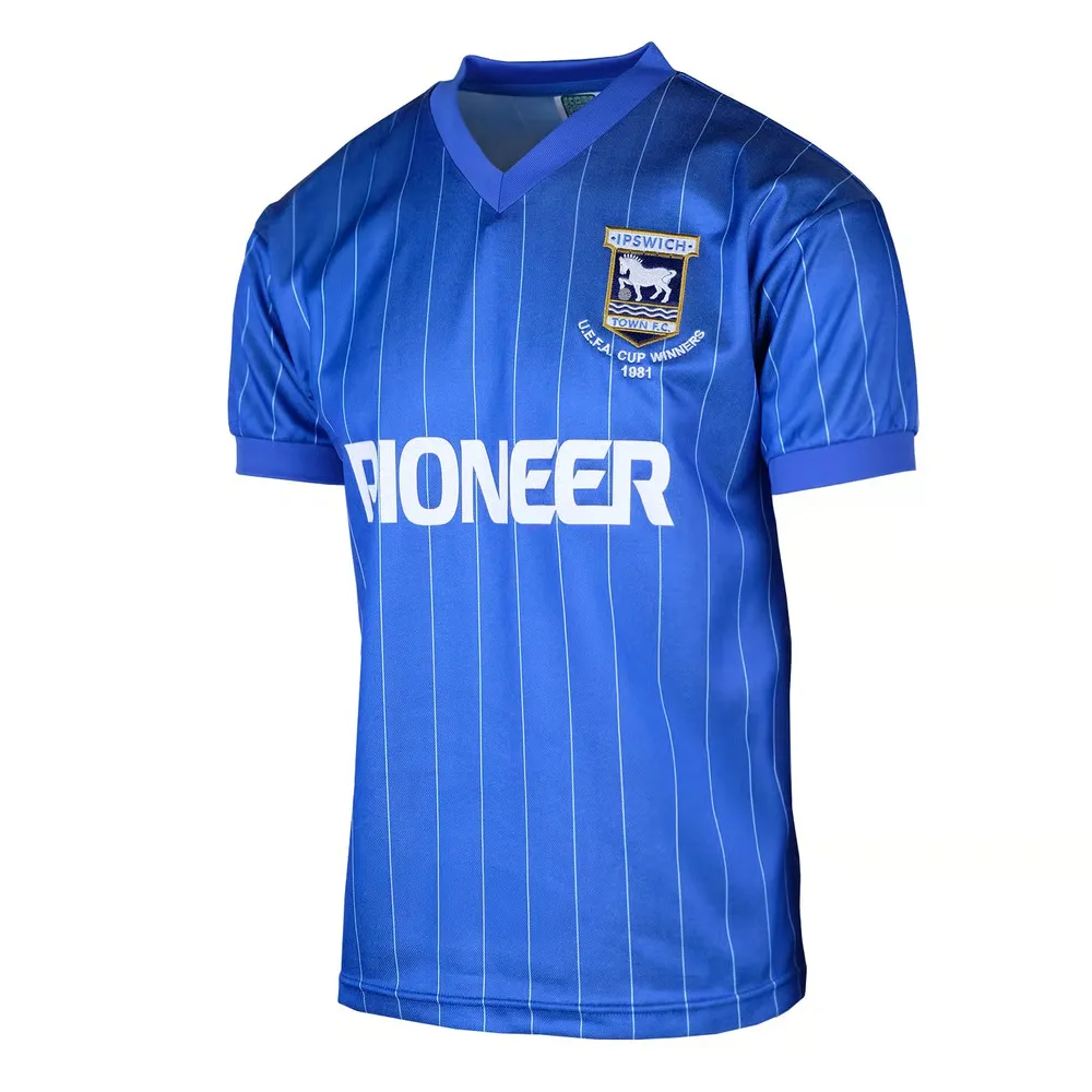 Mujeres Ipswich Town 1981/82 Casa Retro Camiseta