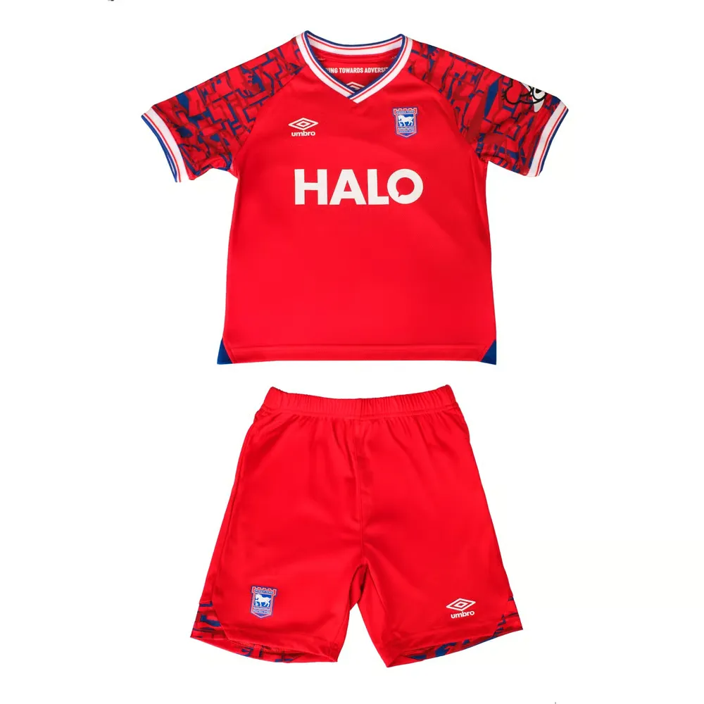 Niño Ipswich Town 2025/26 Kit Visitante