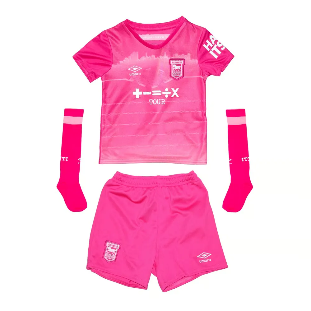 Kit infantil Ipswich Town 2024/25 tercero