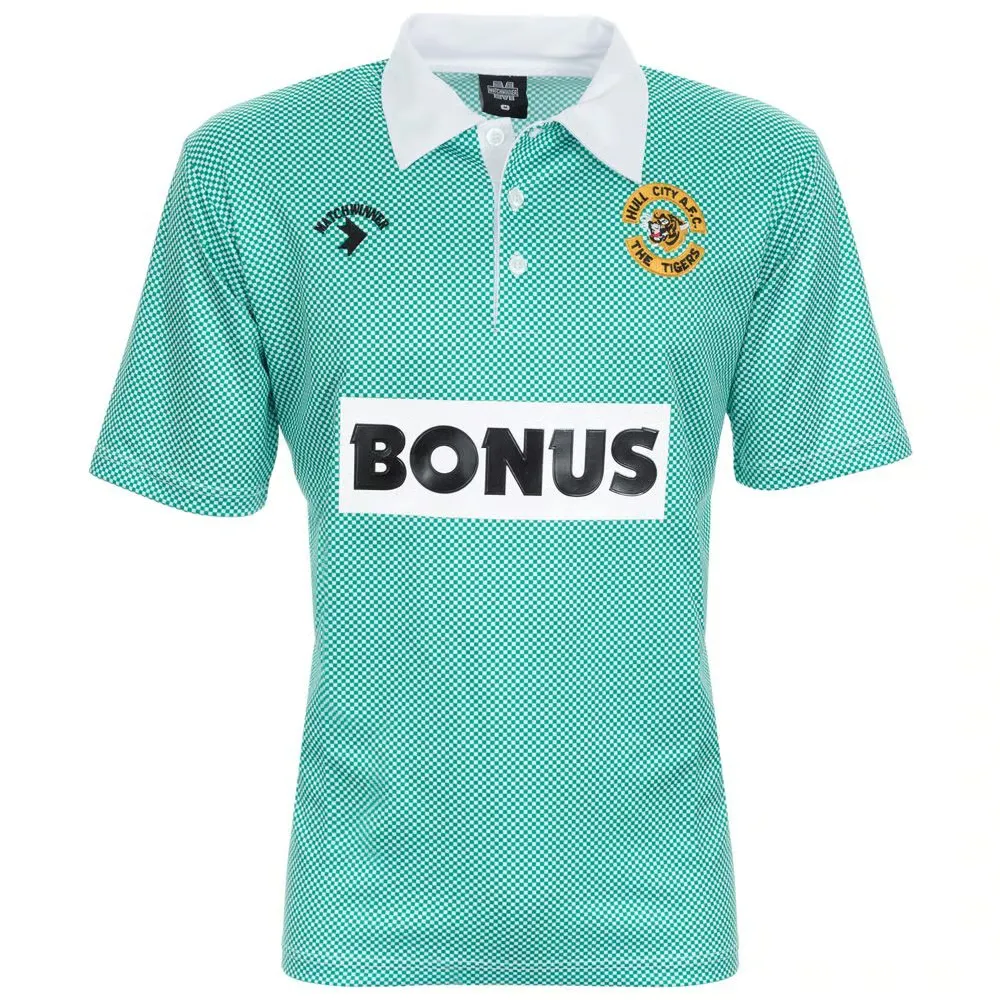 Camiseta Retro de Visitante 1990 de Hull City para Niño