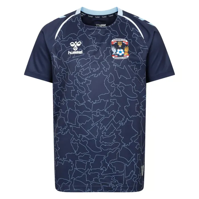 Camiseta Prepartido Principal Tercera de Coventry City 2024/25 para Niños