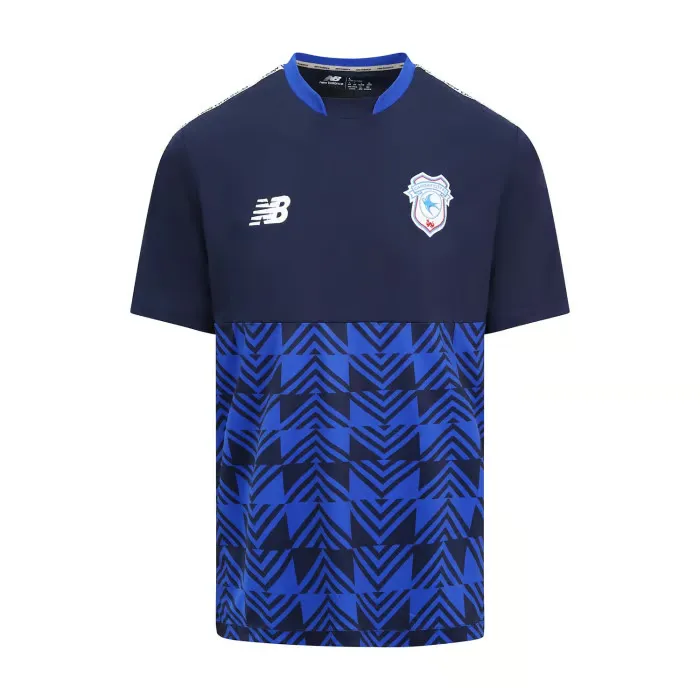 Camiseta Prepartido Tercera de Cardiff City 2024/25 para Niños