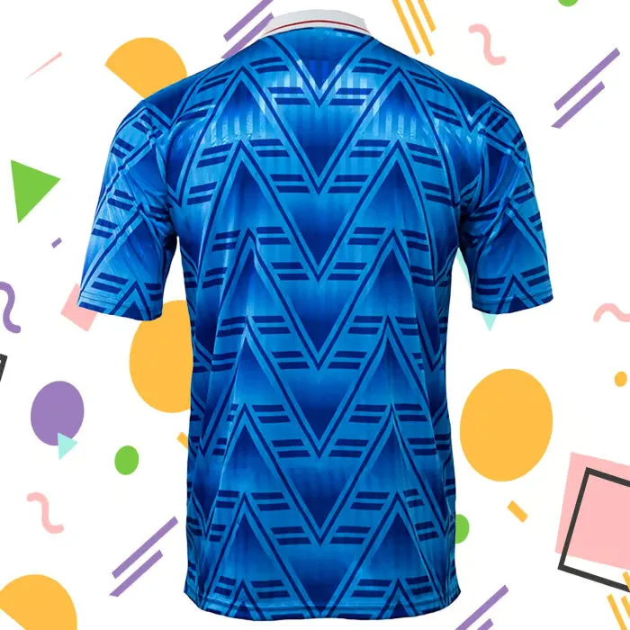 Camiseta Retro Local 1991 de Cardiff City para Niño - Imagen 2