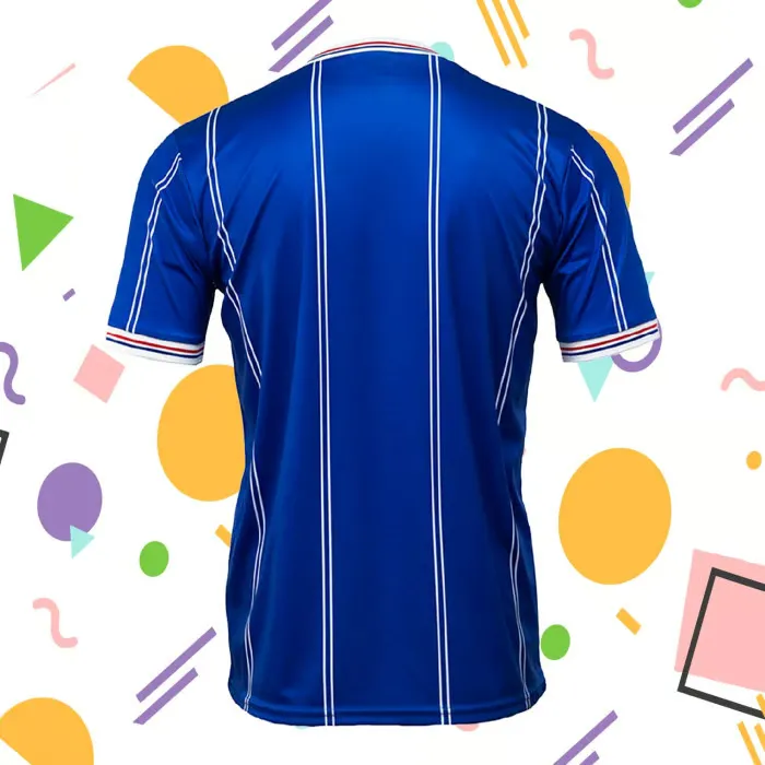 Camiseta Retro Local 1987 de Cardiff City para Niño - Imagen 2