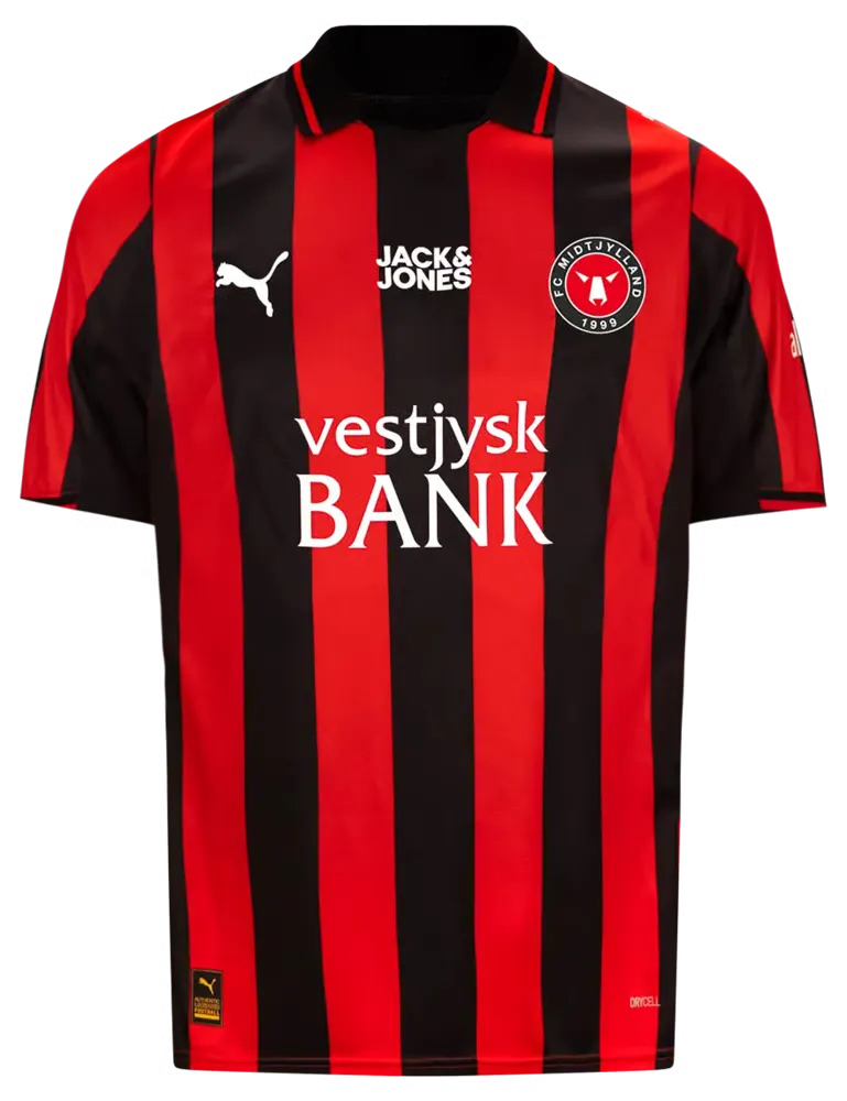Hombre Camiseta Local FC Midtjylland 2025/26