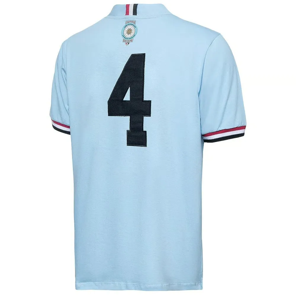 Camiseta retro São Paulo colección ídolos Uruguay #4 hombre - Imagen 2