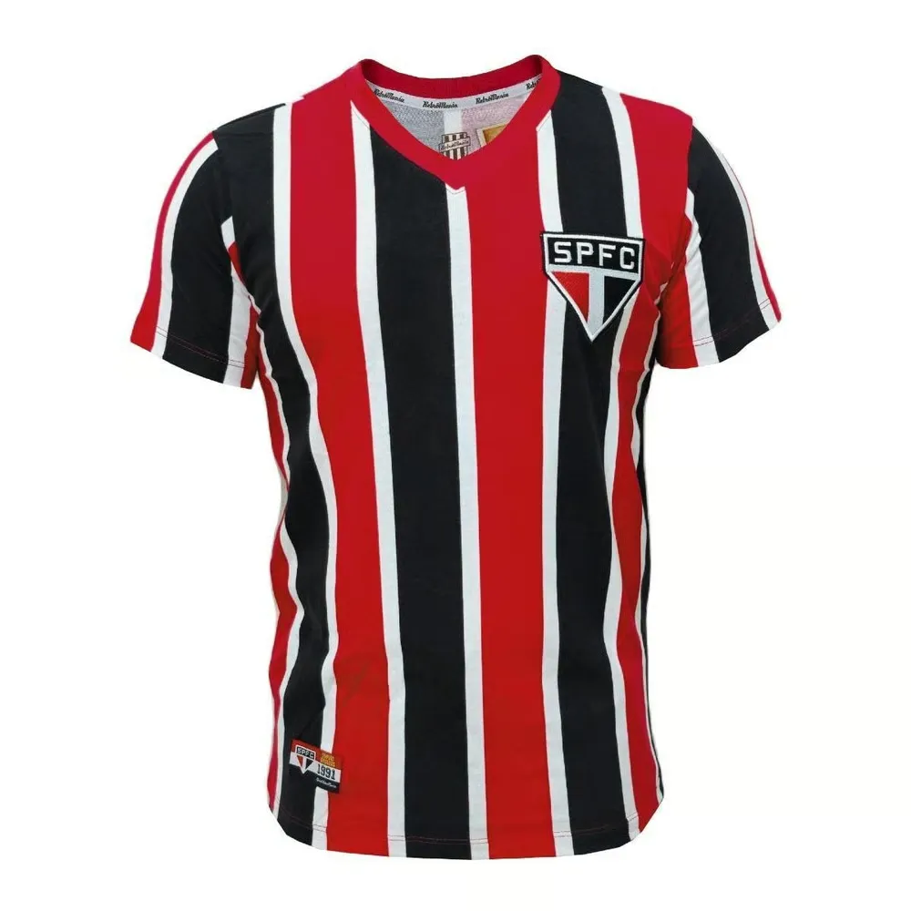 Camiseta retro São Paulo campeón brasileño 1991 hombre