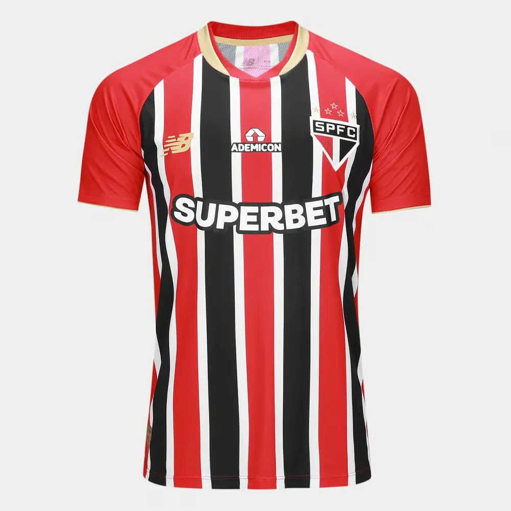 Camiseta Visitante Mujer São Paulo 2025