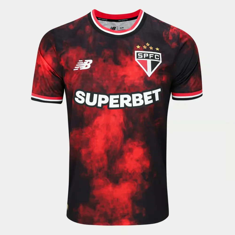 Camiseta tercera São Paulo 2024 para hombres