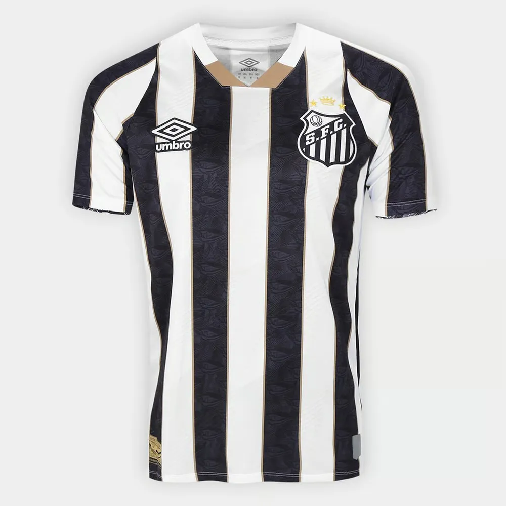 Camiseta de visitante Santos FC 2024 para niños