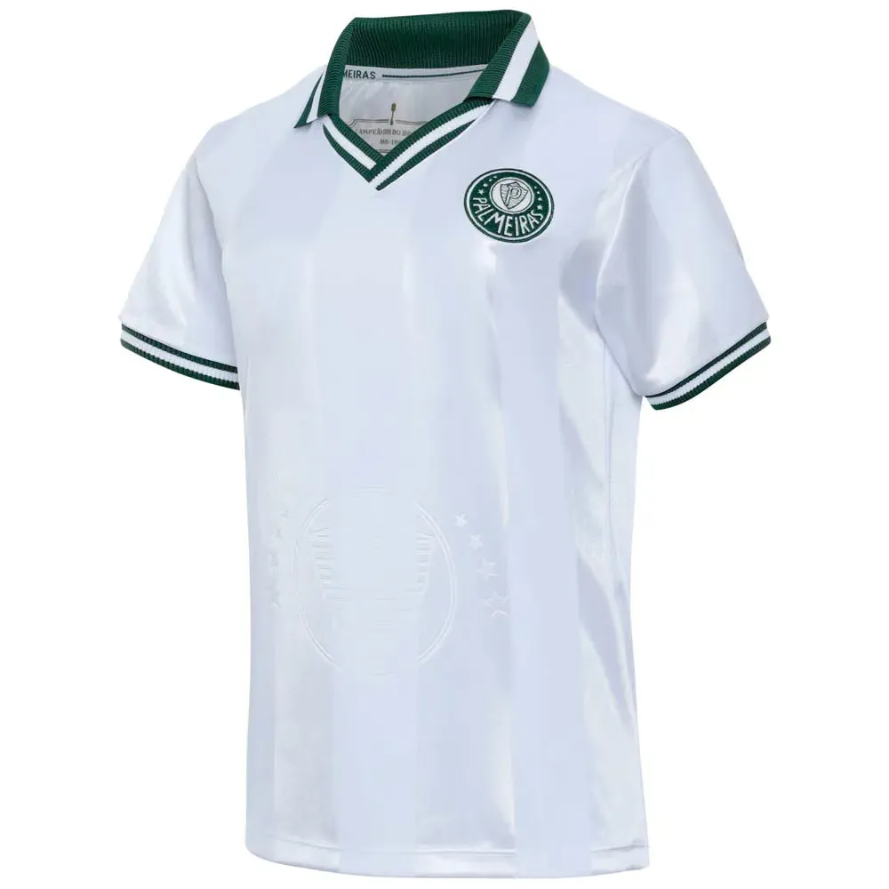 Camiseta retro Palmeiras 1998 blanca niño