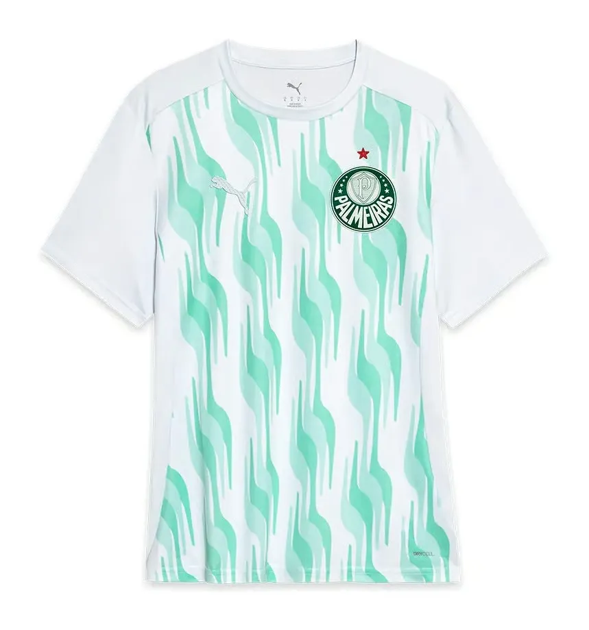 Camiseta prematch tercera Palmeiras 2025 para hombres
